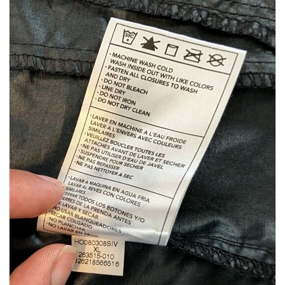 Nike Golf Windbreaker Jacket Men's XL Nike Fit Storm Black Gray - Picture 8 of 11